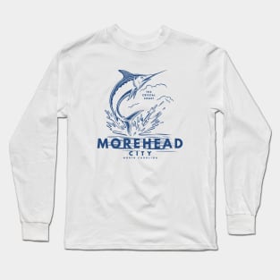 Morehead City Marlin Fishing in North Carolina Long Sleeve T-Shirt